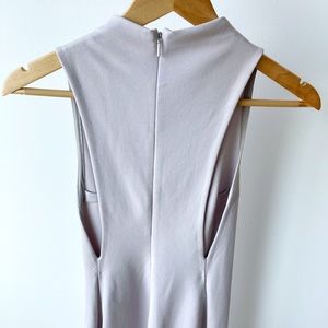 Sleeveless Lilac Bodycon Dress